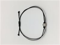 Bracciale Soma Gioielli Bracciale in oro e sagola in Oro Diamante 0.04 Ct PIN BR OB/SAG04 - PIN BR OB/SAG04
